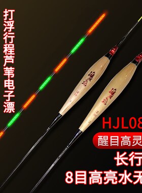 海角路滑漂HJ08D行程电子漂深水漂行程漂手工芦苇漂远投漂大物漂