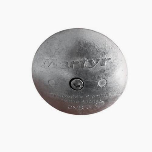 Martyr 加达锌块船用游艇快艇防腐蚀牺牲阳极舵叶压浪板锌块CMR