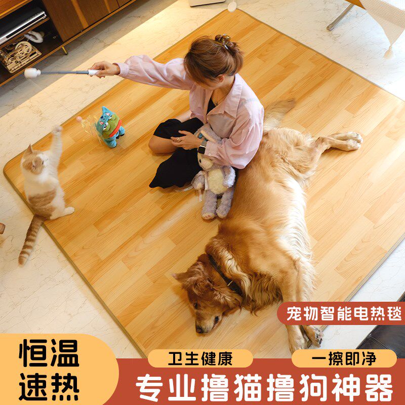 宠物电热毯碳晶地暖垫石墨烯地垫地热垫取暖加热垫家用电热毯类目
