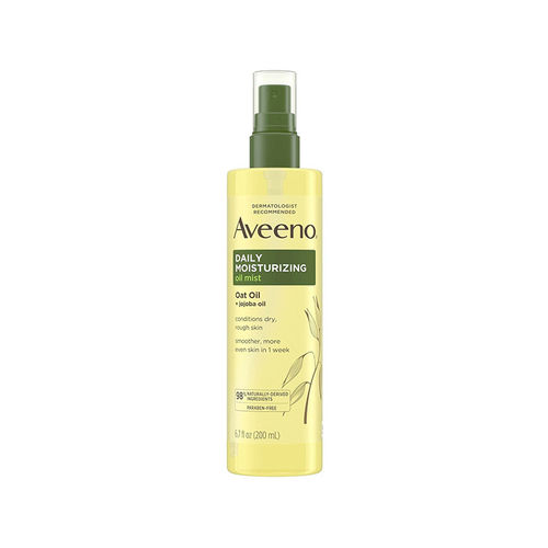 Aveeno艾维诺燕麦保湿按摩油艾惟诺舒缓肌肤滋润肤油喷雾200ml