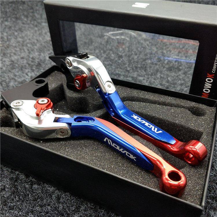 适用CBR600RR F5 CBR1000RR 07-18年改装煞车牛角手把拉杆车把 - 实物图