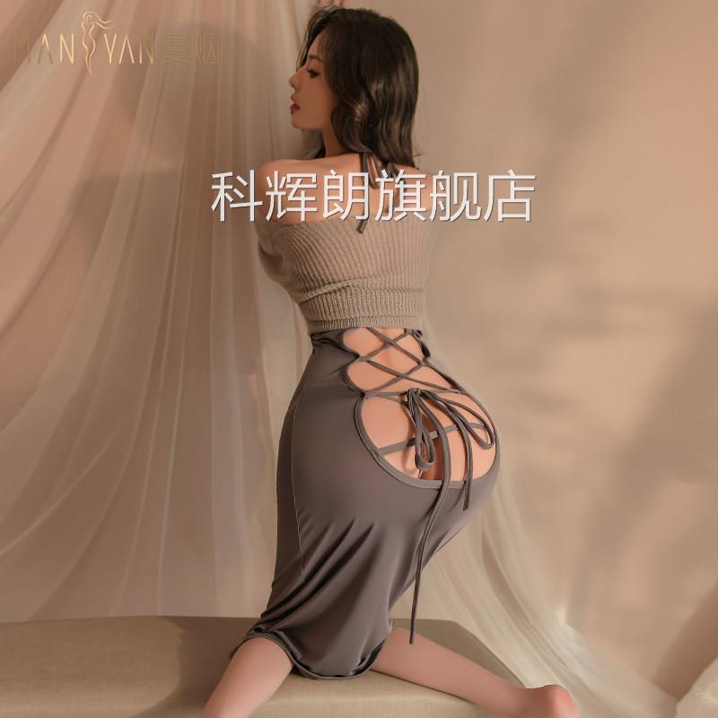性感情趣惑内衣御姐诱高级长裙套装床上2025新款制服火辣床上调情