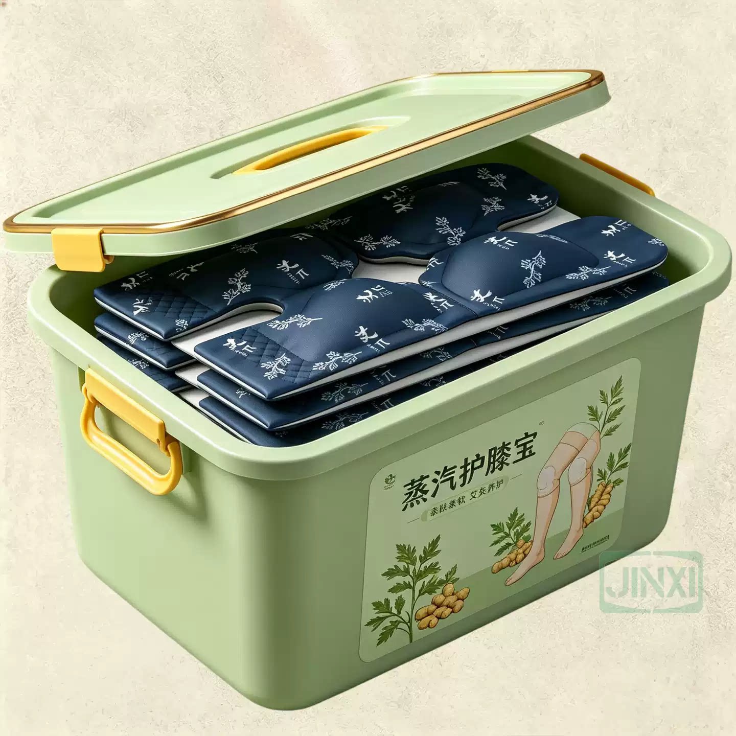 汽暖膝贴膝盖热敷贴自发热护膝贴