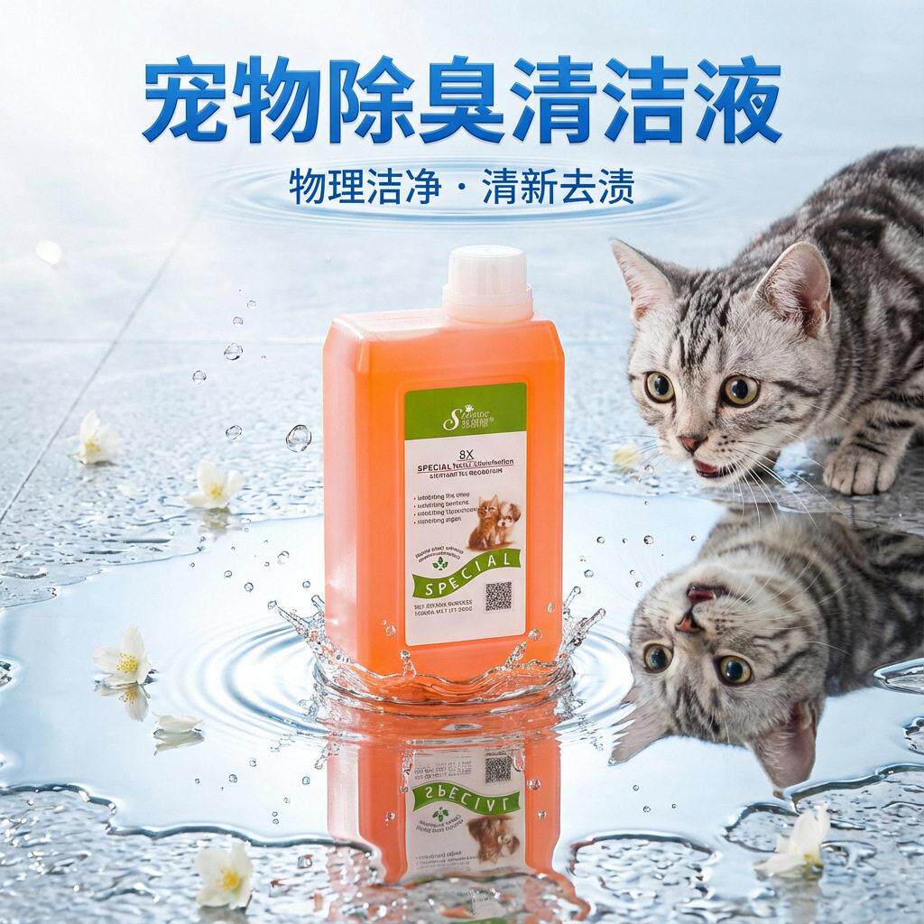 赛恩斯宠物除臭液室内外空气清新猫狗通用装宠物用品猫砂狗窝除臭