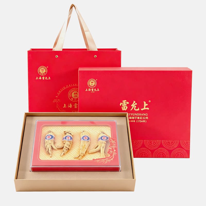 上海雷允上西洋参甲级礼盒100克