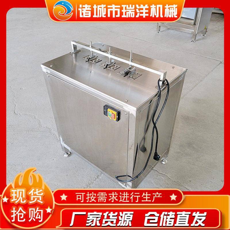 不锈钢鸡爪去骨机泡椒凤爪脱骨机现货全自动鸡爪鸭爪脱骨机械