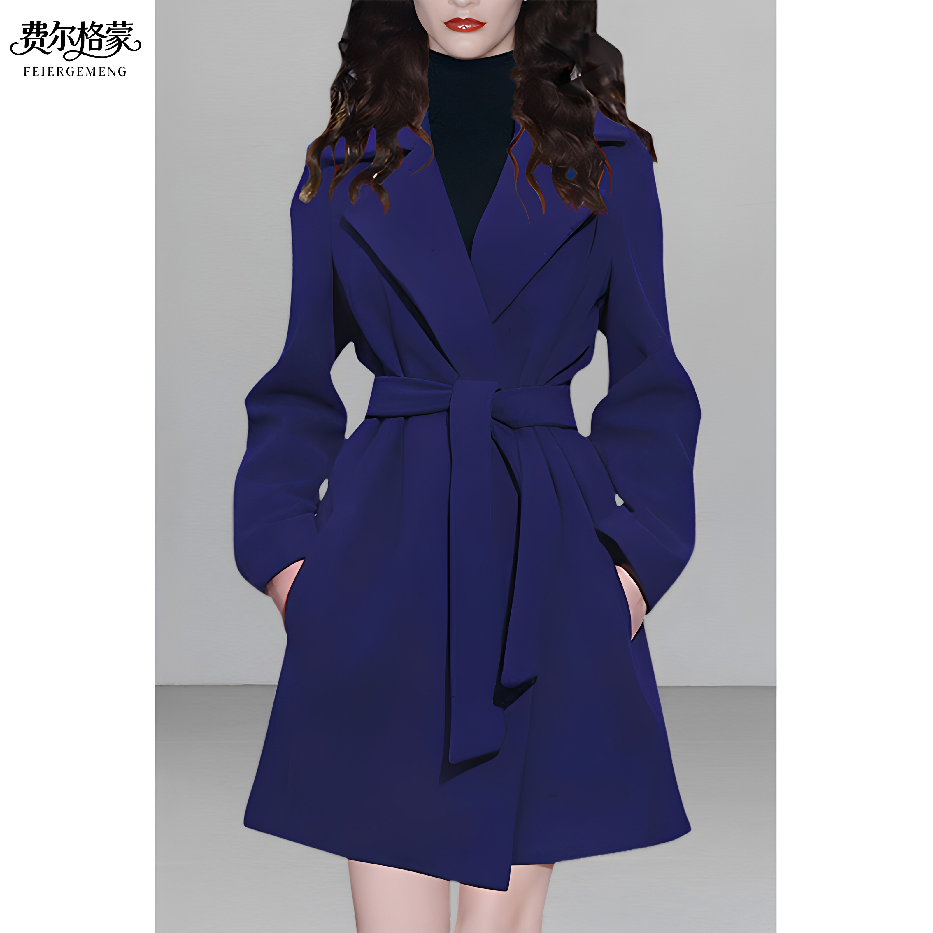 2026冬季新款呢子大衣图片