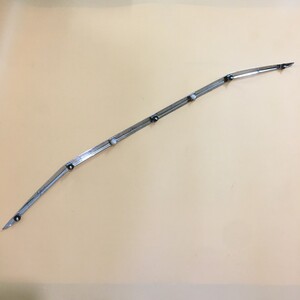 适配16 17 18款新逍客前杠下饰条 前保险杠电镀条 前杠亮条防撞条