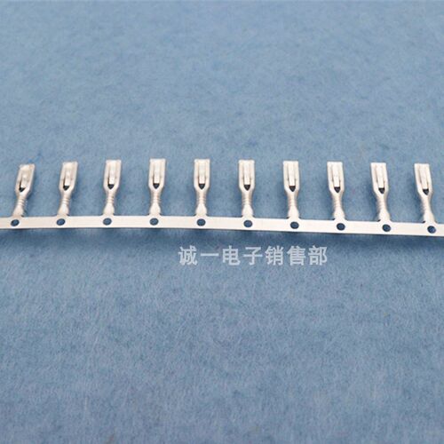 2.8带锁插簧横带连绕端子 110直插带锁 2.8带锁插簧 5000只/盘