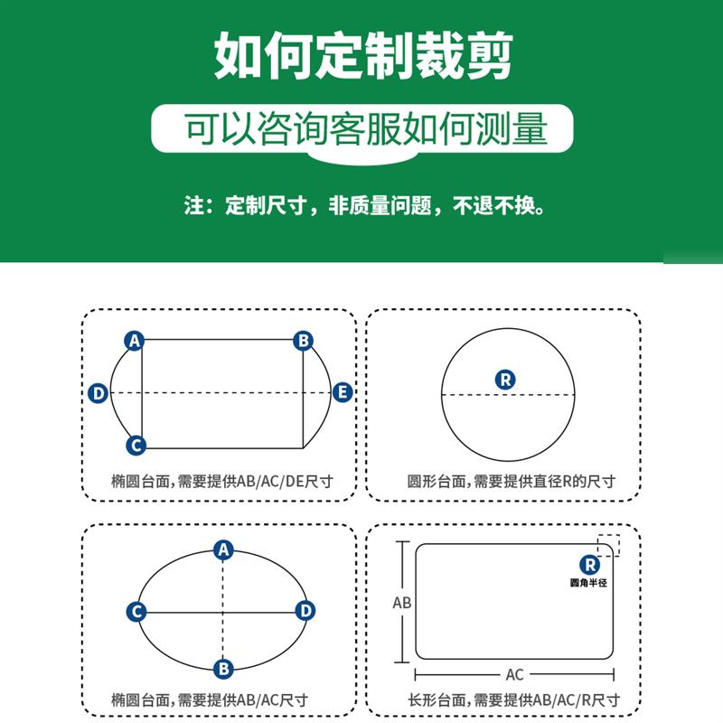 乐沃纯矽胶耐高温桌垫防烫防水防油茶几桌桌布圆形免洗桌面餐桌垫