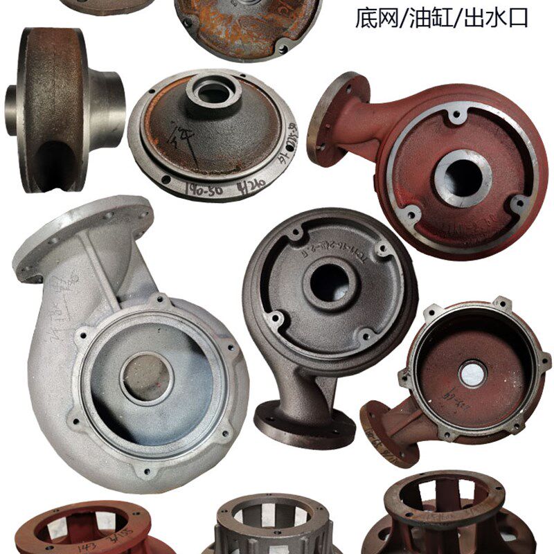 WQ11-15kW污水潜水电动涡壳内225泵头底座叶轮壳上海人民水泵配件