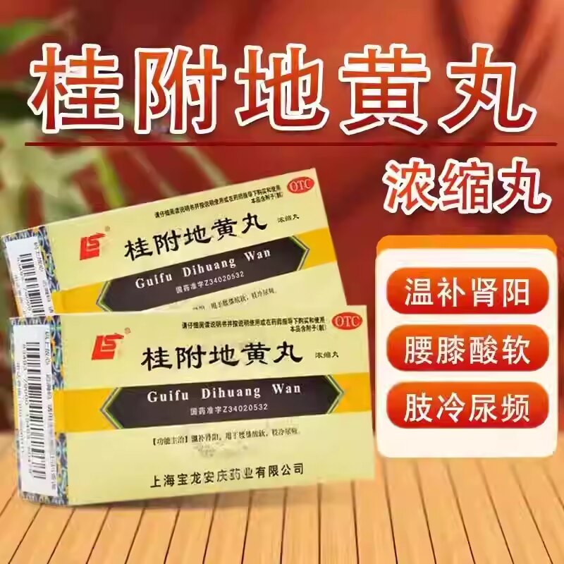上龙 桂附地黄丸200丸 肾阳不足腰膝痠冷小便不利反多痰饮喘咳