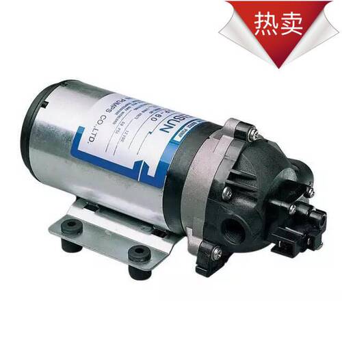 上海新西山水泵DP-60/60A/35隔膜泵12V24V直流扫地车高压喷雾泵