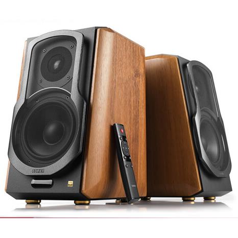 HIFI有源蓝芽音箱 Edifier S1000 电脑2.0声道木质音箱 高音质蓝