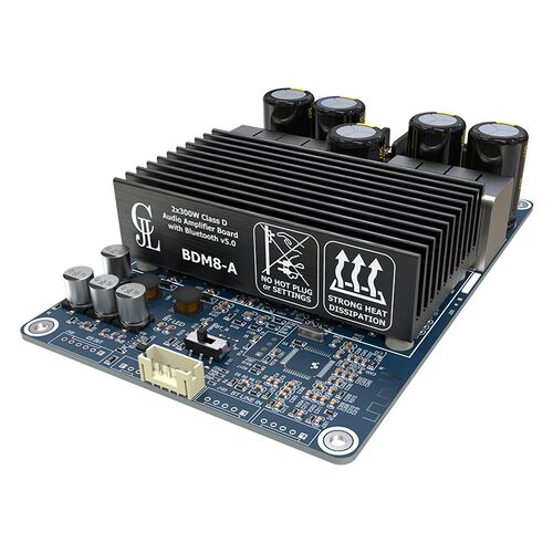 TPA3255 2x300W 发烧HIFI数字功放板 大功率2.0 声道 立体声