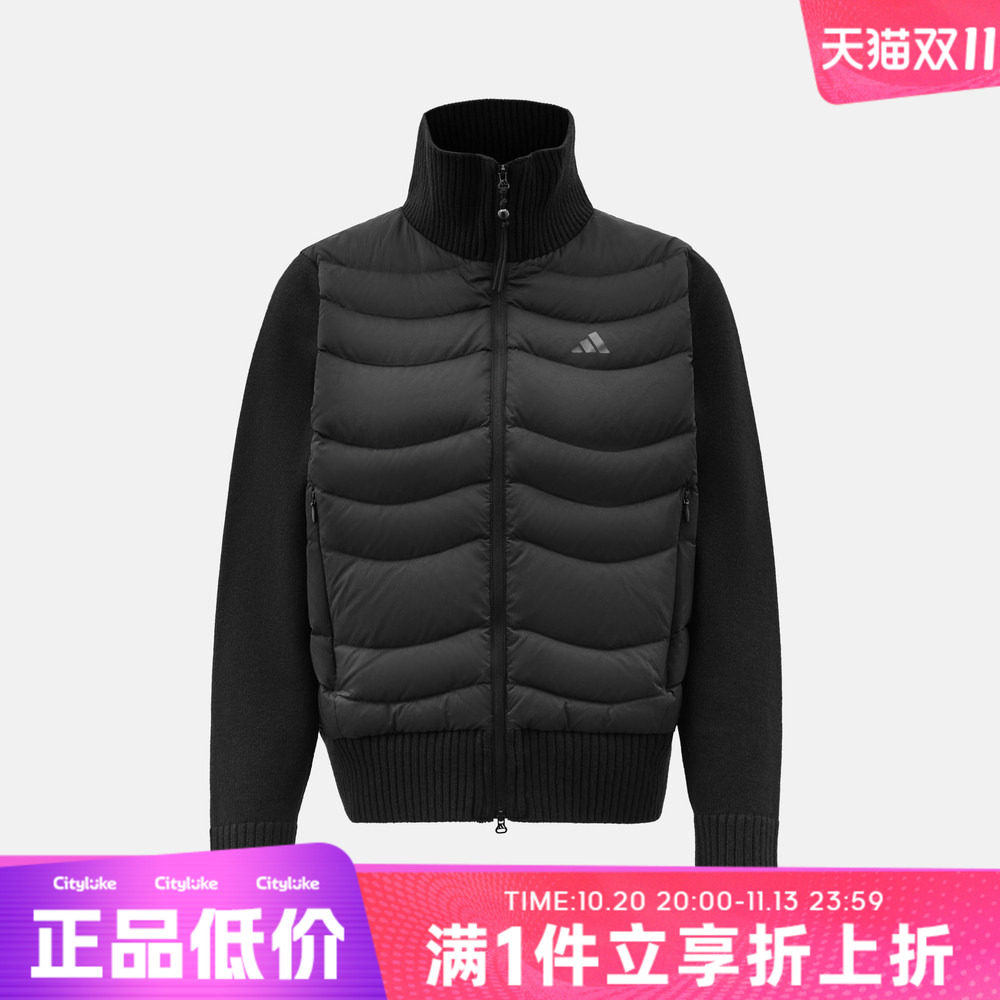 正品adidas阿迪达斯女子冬季保暖户外运动休闲羽绒服外套LG5521