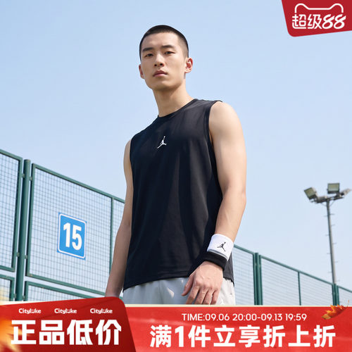 NIKE耐克男子夏运动休闲无袖T恤