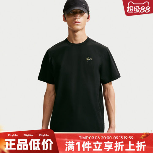 NIKE耐克男女夏U NSW GA  SWEAT SS运动休闲短袖T恤JF3280-010