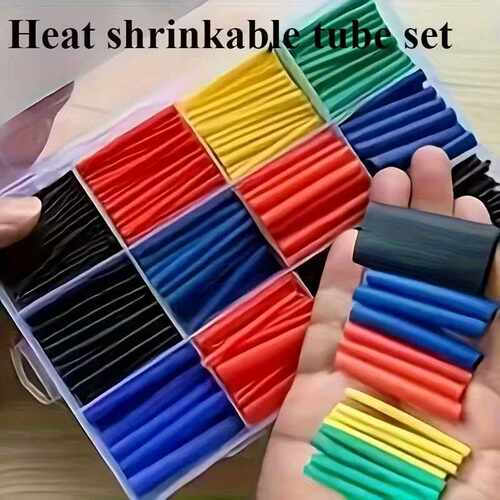 180pcs Heat Shrink Tubing | Electrical Connection Cable, App