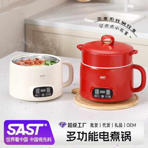 SAST米汤分离电饭煲2到3人小型迷你控糖电饭锅家用多功能电煮锅3L