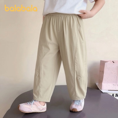 巴拉巴拉balaOne长裤弯刀裤时尚