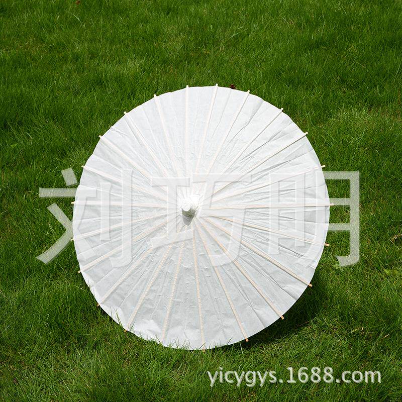 供应620白纸伞DIY手工儿童绘画伞20公分工艺伞厂家伞纯手工