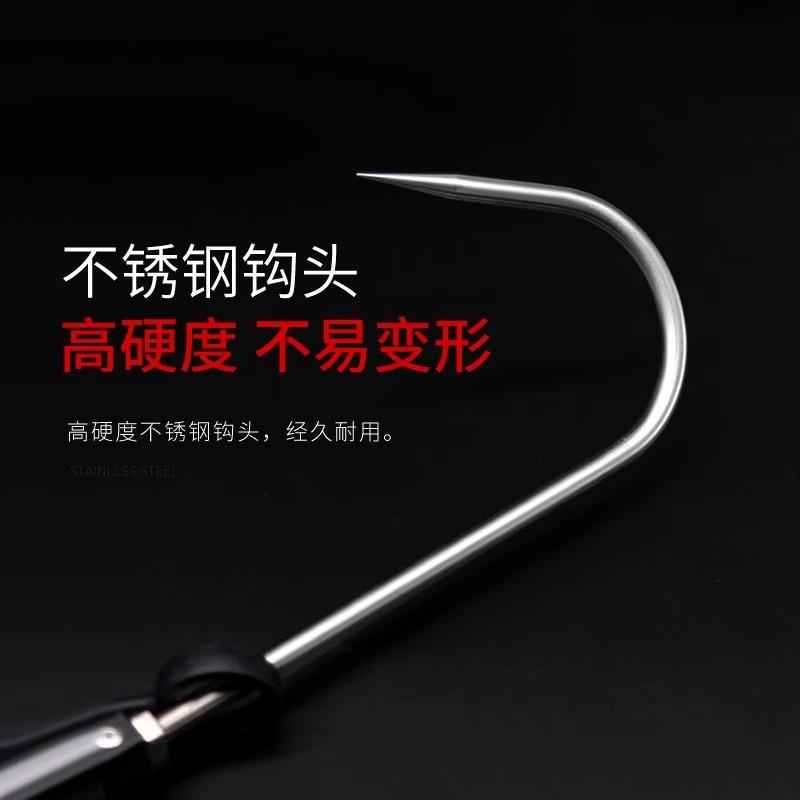 三乐不锈钢钩鱼器折叠可伸缩海钓搭钩控鱼钩子捞鱼刨鱼控大物锚鱼
