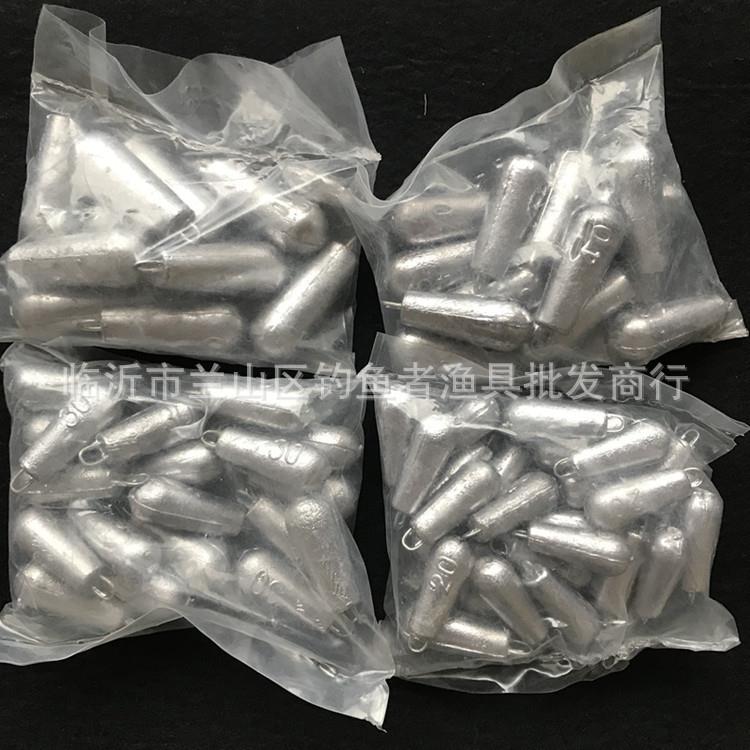 水滴带环铅坠远投铅串钩专用渔坠串钩带环铅坠渔具配件海竿铅坠