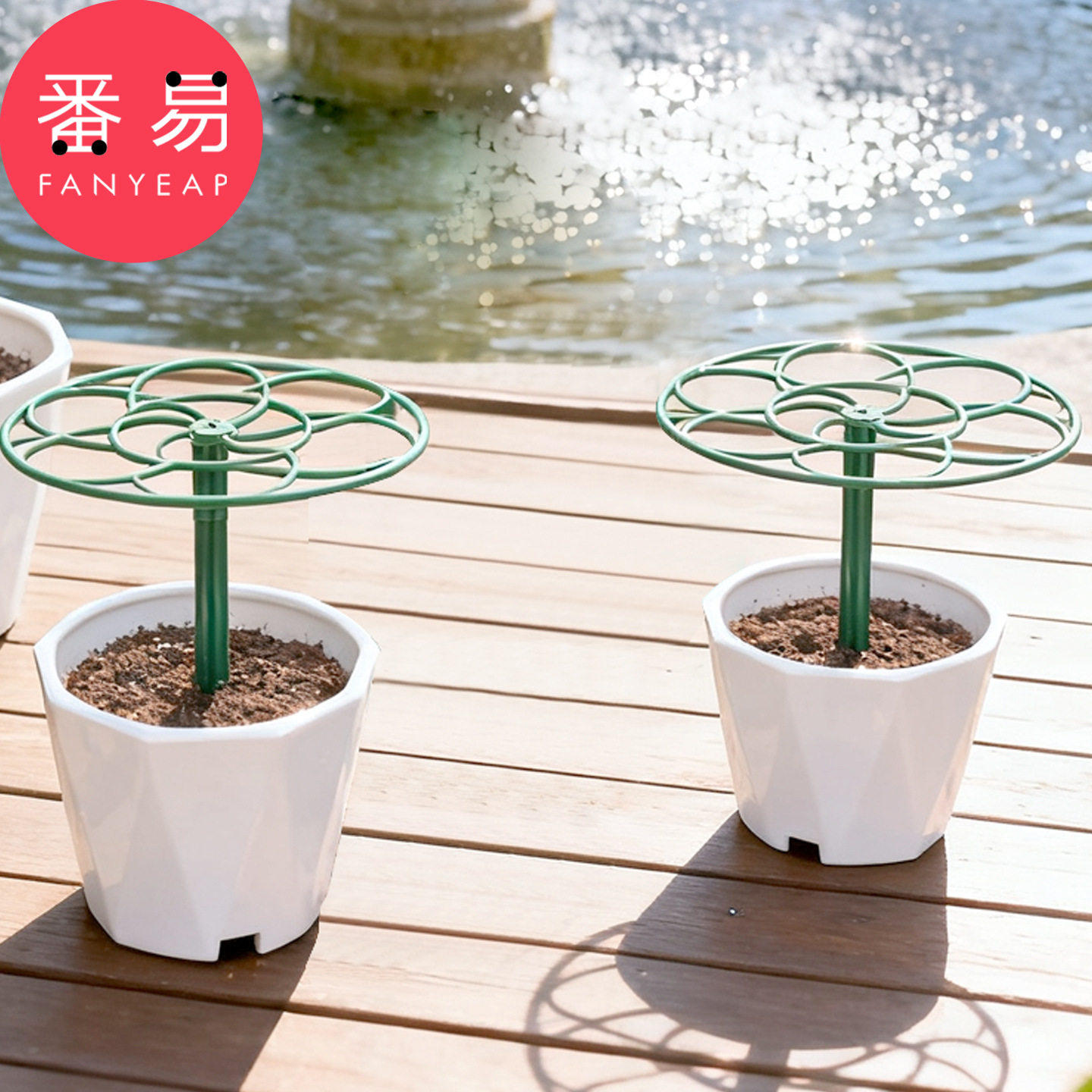 植物支架/太阳花A1zzn001-棒棒糖单层支撑架植物造型爬藤固定架