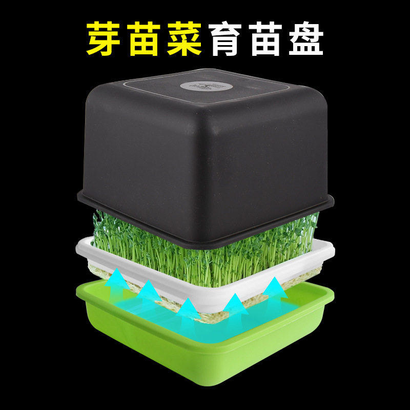 豆芽盆A1pq亥0-发芽盆无土栽培蔬