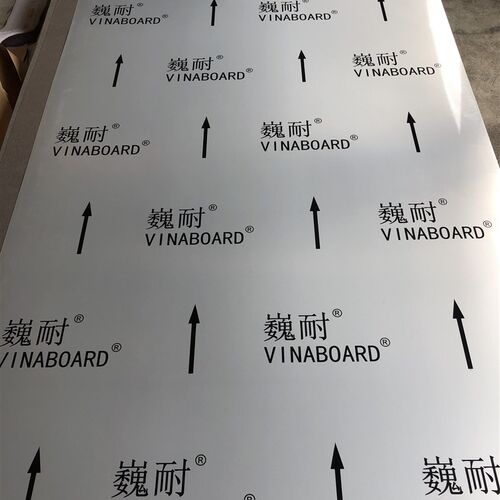巍耐VN8122雾铝金属板耐火板免漆贴面防火板室内装饰板材