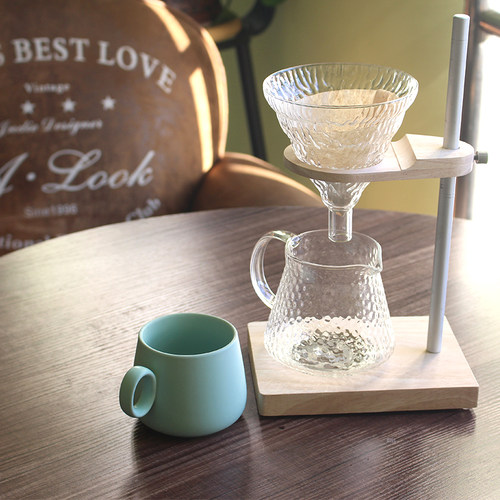 Barcafe 手冲咖啡支架 实木滤架手冲咖啡壶滤杯架V60手冲支架家用