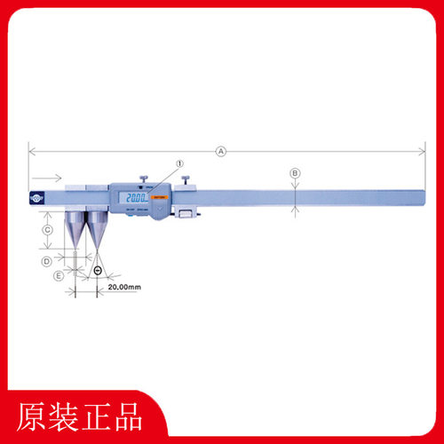 中村KANON数显孔距卡尺E-RZ20B  E-RZ30B E-RX20B E-RX30B