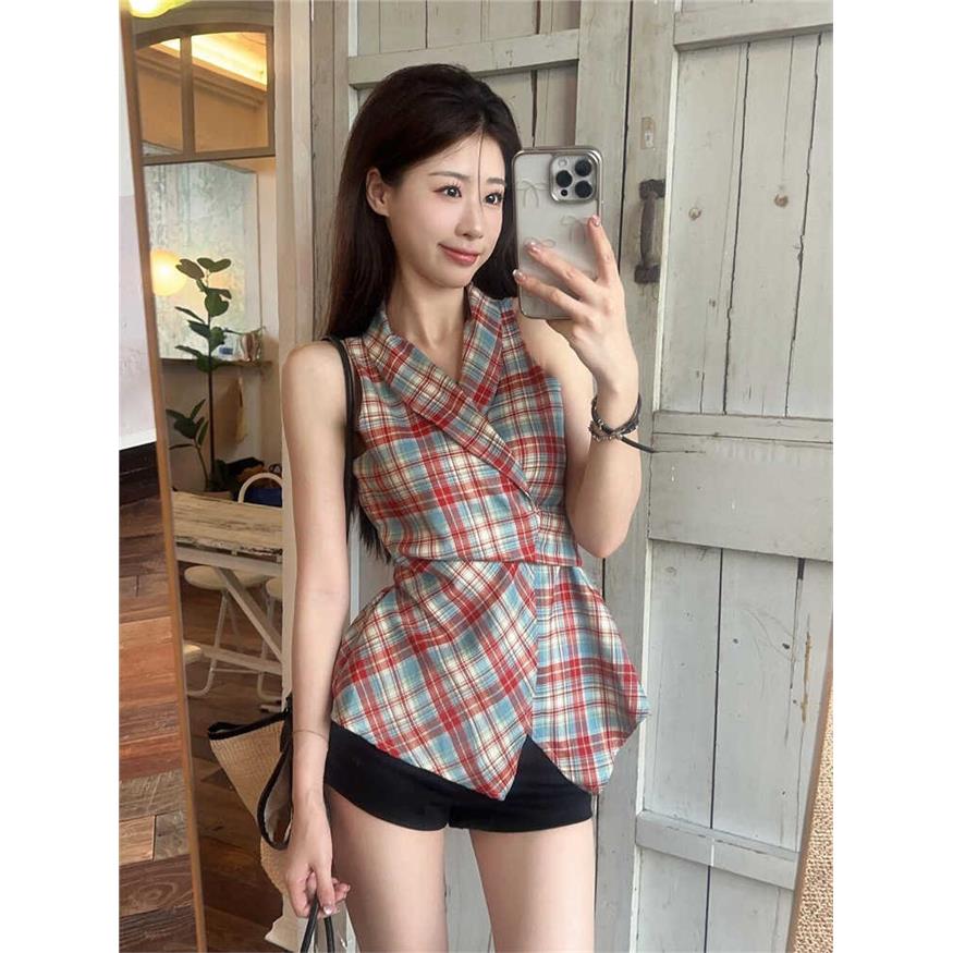 夏季设计感小众收腰显瘦