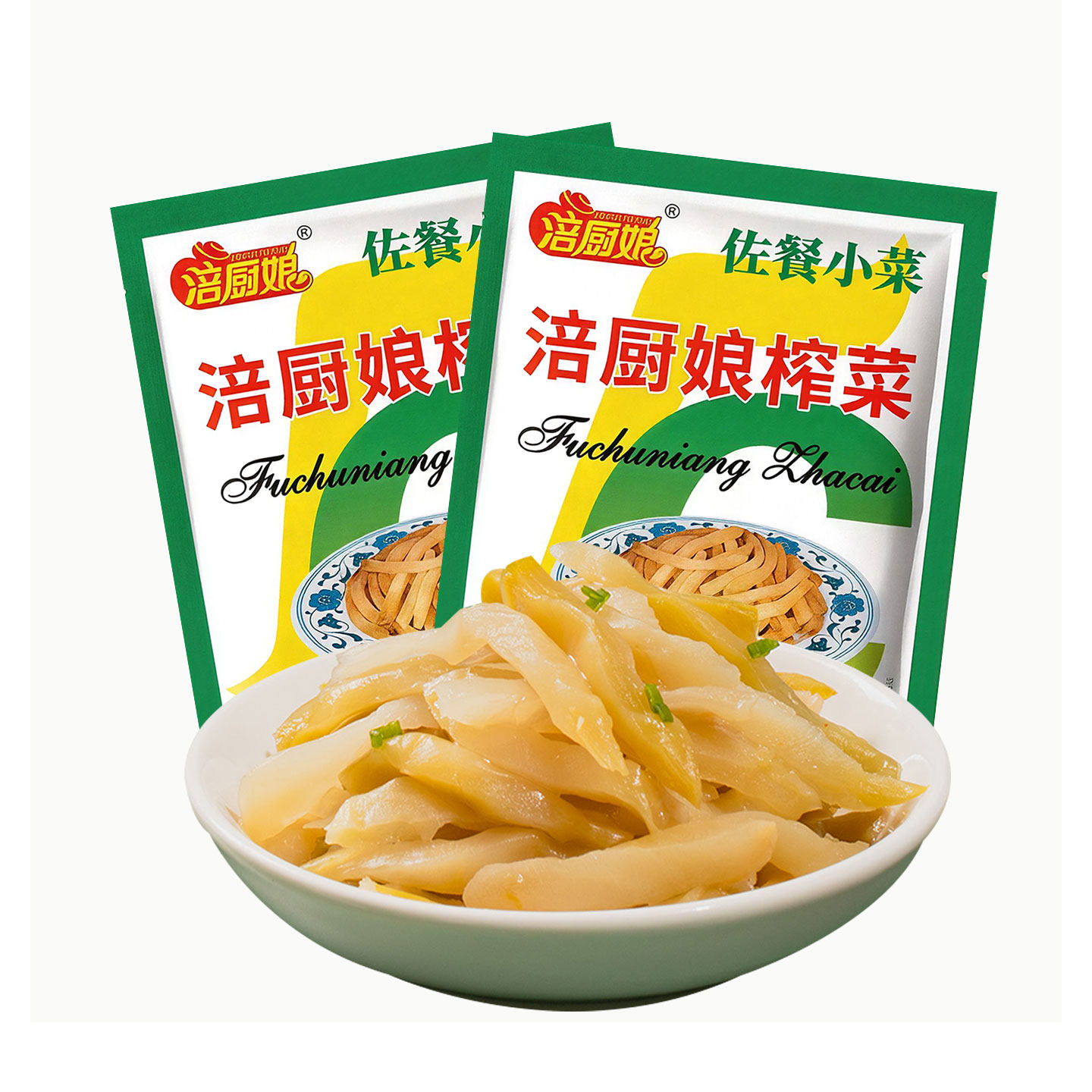 【天降】涪厨娘榨菜丝50g*2袋