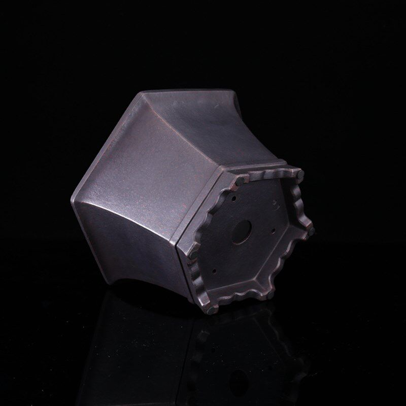 李记精工大中小号精品飘口传统经典高大六方杜鹃石榴枸杞紫砂花盆