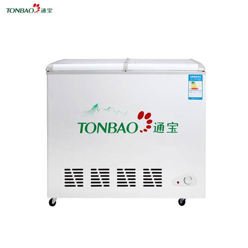 TONBAO/BD/C-183冷柜卧式蝶形门单温冷藏冷冻冰柜商用雪糕柜