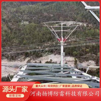 电力输电系统线路杆塔35KV/220KV/300KV防雷设备可控放电避雷针