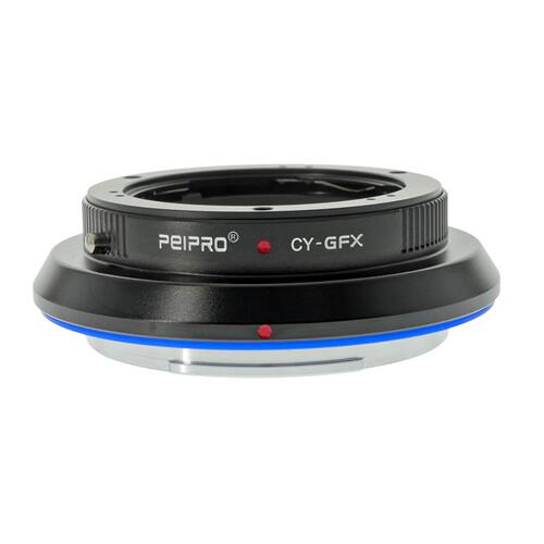 PEIPRO 平工坊 CY-GFX 适用于雅西卡CY镜头转富士GFX口相机 GFX100S 100SII 100II 100S 转接环