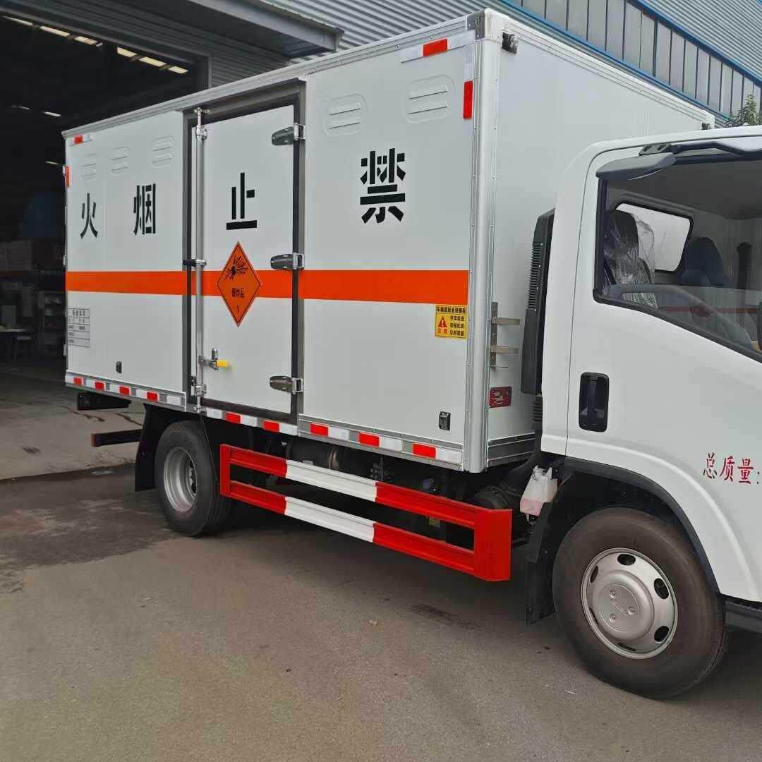 五十铃气刹烟花爆竹配送车爆破器材运输车民爆车爆破行业专用车