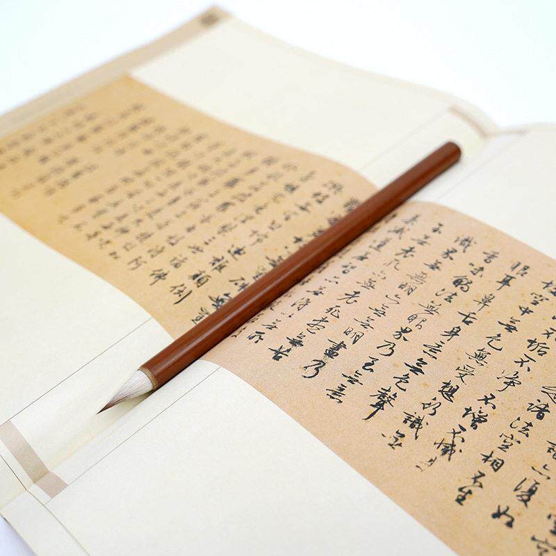 小楷毛笔仿古小号鸡距笔兼毫短锋蒜头笔书法抄经练习蝇头毛笔支