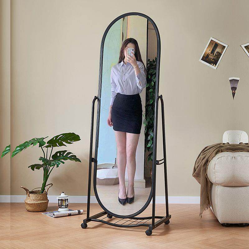 全身镜ins卧室拍照落地式学生女生宿舍可移动少女穿衣镜试衣镜子