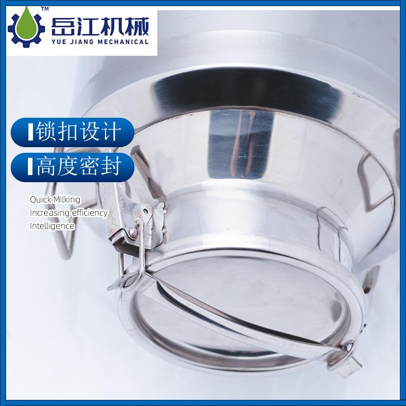 不锈钢运输桶双层密封保温茶叶桶牧场鲜奶吧双层鲜奶油桶运输桶
