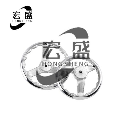 机床手轮 铁手轮 铸铁 电镀手轮 镀锌 16寸  外径400m