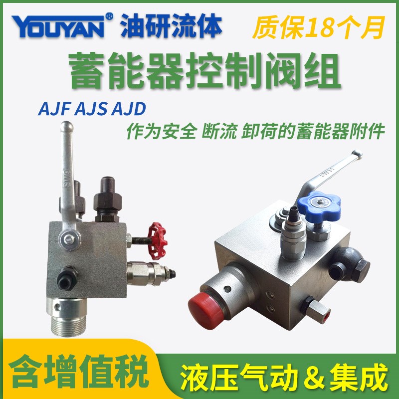 AJS-10/20aZ液压AJS蓄能器AJ1S安全阀AJD AQF-L/LW/LS25/32/40H1