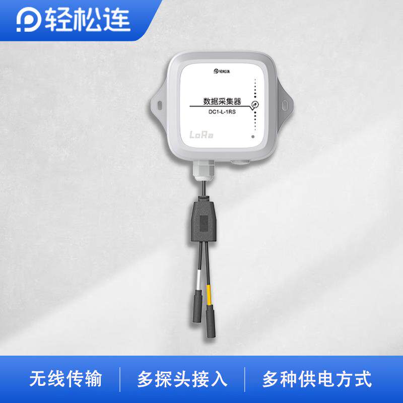 无线lora温度计仓库机房大棚远程温湿度记录仪实时监测DC1-L -1RS