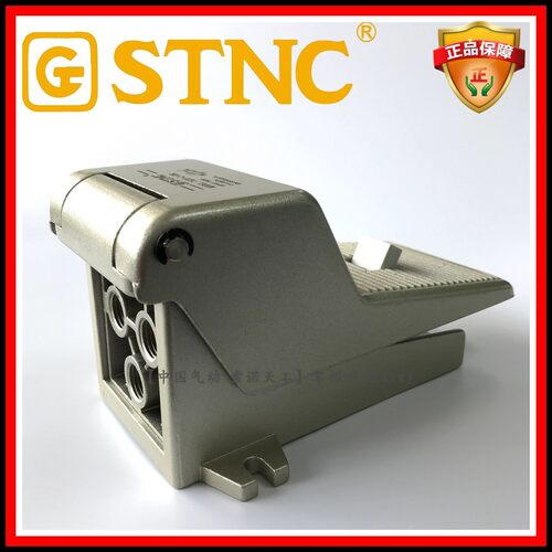 【STNC索诺天工】自锁脚踏阀TG25-J-08L(A)带锁脚踩换向4F210-08L