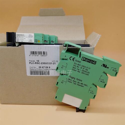 2961202菲尼克斯继电器PLC-RSC-230UC/21-21No2967044货号2967099