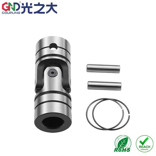HZ01单节销钉固定式万向节联轴器十字轴精密连轴器大扭矩连接器