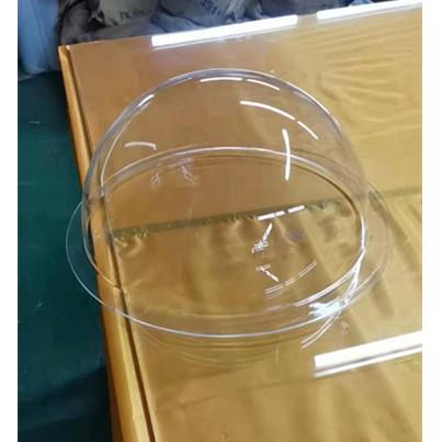 亚克力半球太空舱无边透明球形罩半圆球展示罩婚庆吊球灯罩半球罩